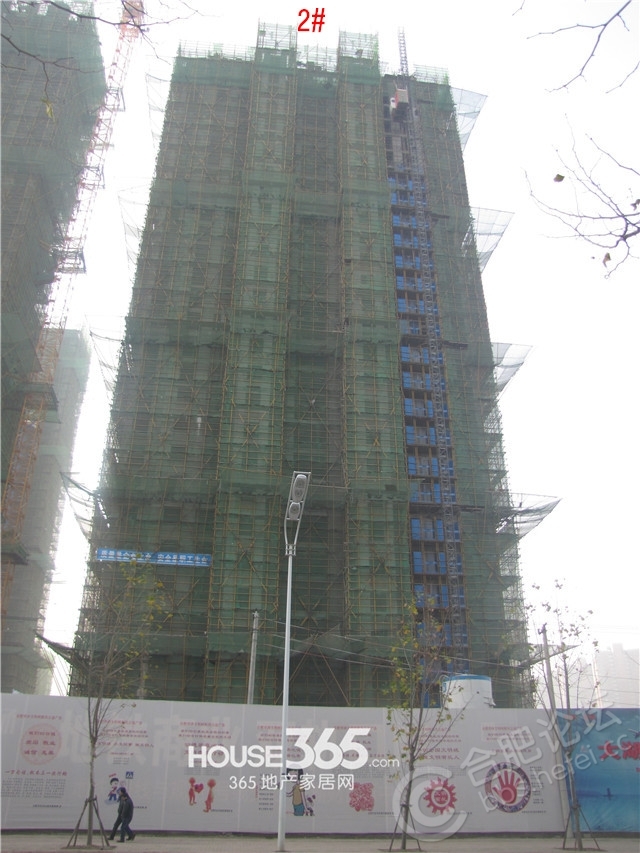 利港银河广场1月工程进度（2015.01.20）