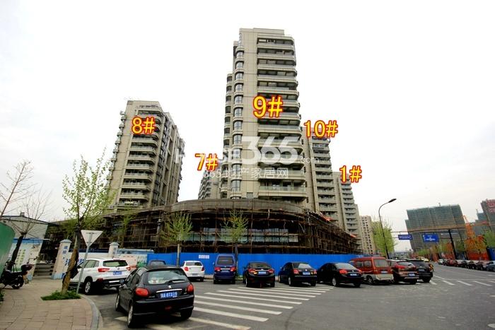 浙能广宇锦润公寓1、7-10号楼施工进度实景图 2015年4月摄