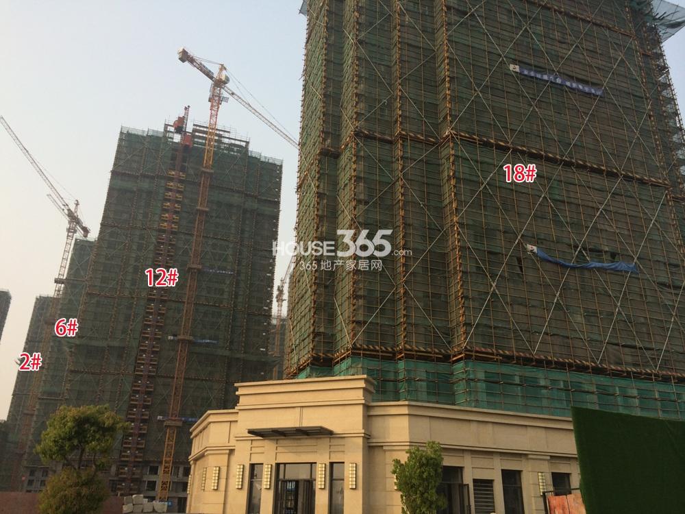 2015年4月下旬恒基旭辉府项目实景--2、6、12、18号楼