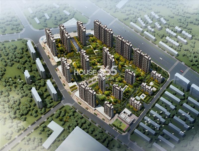 中国铁建青秀城鸟瞰图