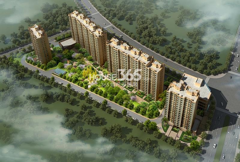 广厦天都城宾果公寓鸟瞰图