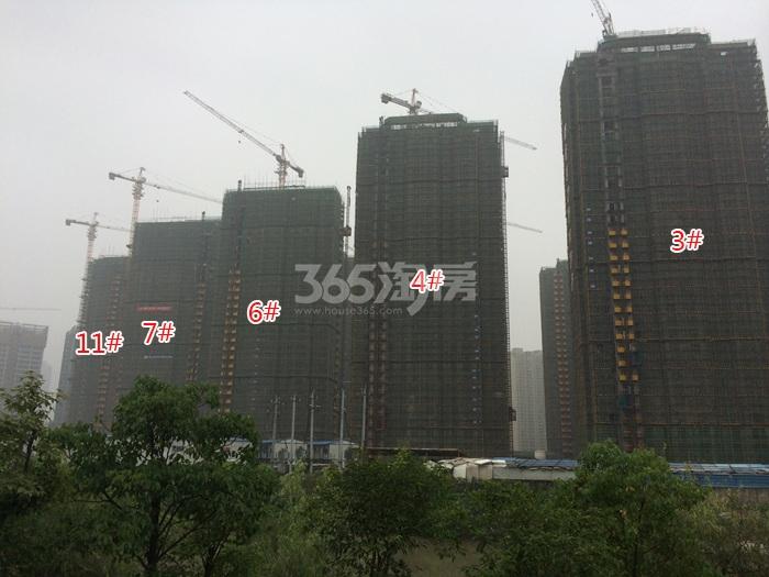 2015年7月龙湖春江郦城项目实景--3、4、6、7、11号楼