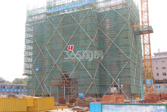 世茂天宸4号楼施工进度 2015年7月摄