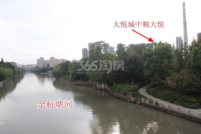 2015年9月大悦城中粮天悦项目周边河道
