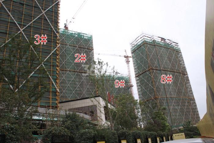 2015年9月雍景湾项目实景--2、3、8、9号楼