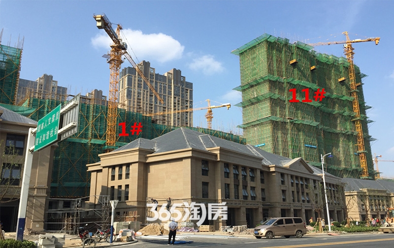 华润中心凯旋门1#11#工程进度（2015.9.07）