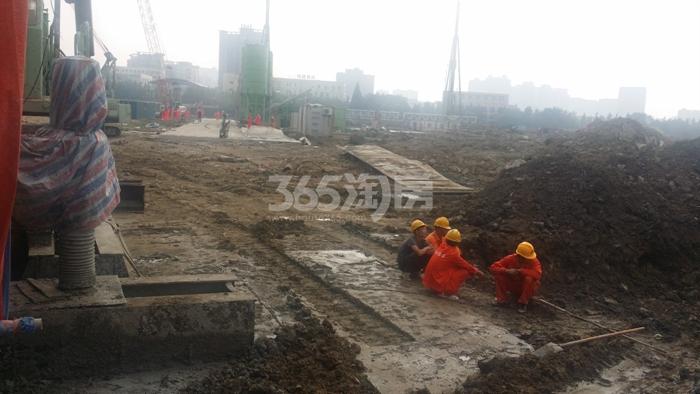 2015年10月杭州大悦城项目施工实景