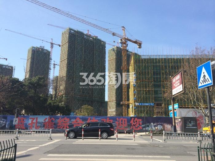 2016年2月雍景湾项目周边蓝孔雀综合体