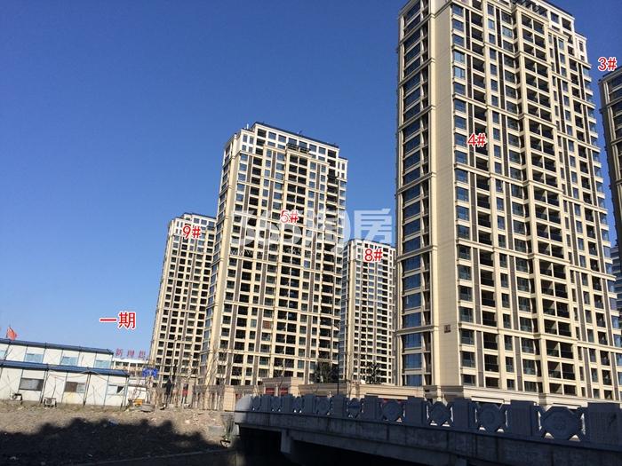 滨江万家名城一期3-5、8、9号楼施工实景图 2016年2月摄