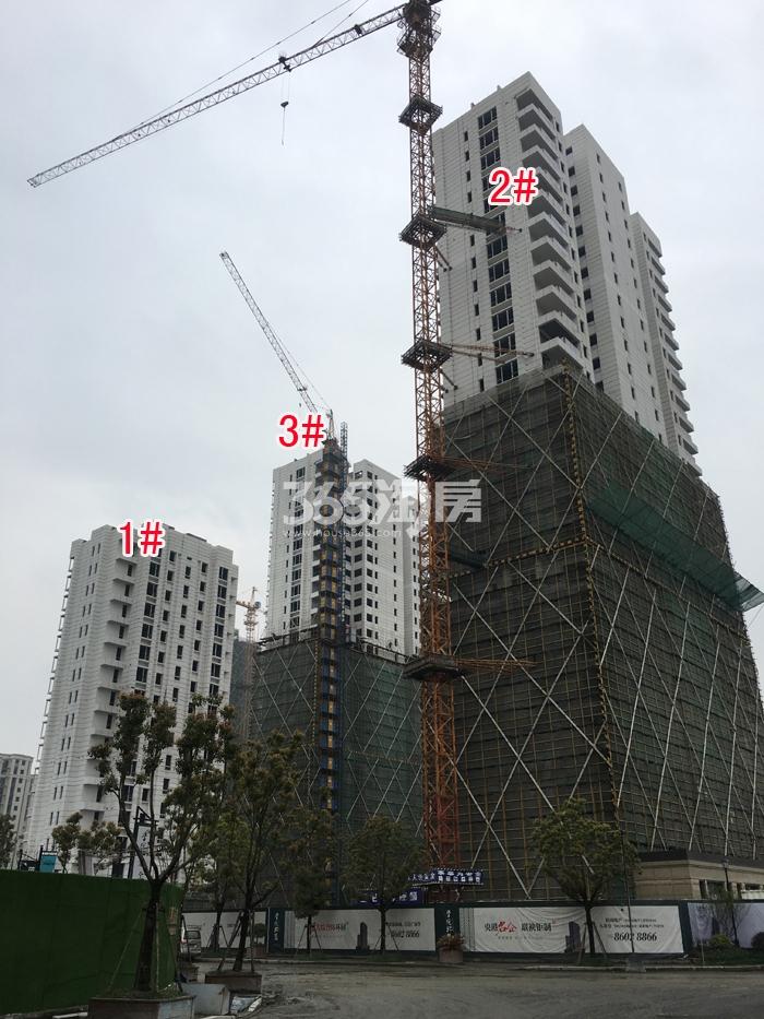2016年3月雍景湾项目实景--一期1、2、3号楼