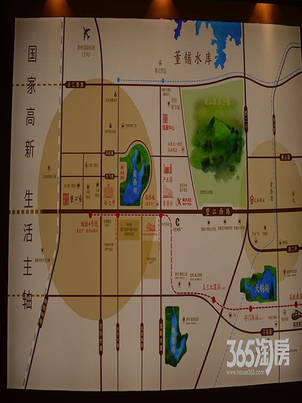 望江台交通路线图（2017.9.14）