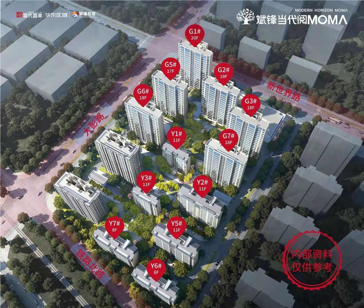 斌锋当代阅MOMΛ鸟瞰图