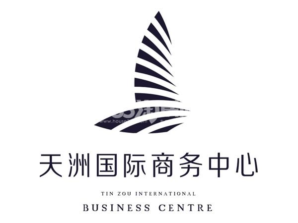 天洲国际商务中心logo
